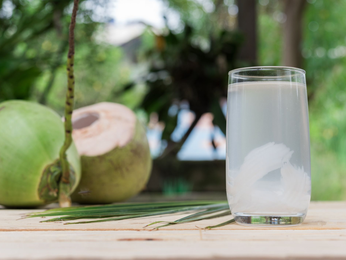 Here’s how drinking coconut water can help you stay cool in the heat.